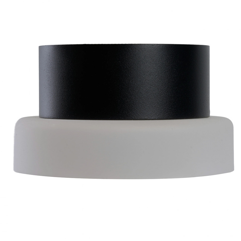 Светильник потолочный Feron HL460 Barrel OPAL 12W, 230V, GX53, черный, артикул FERON 51683