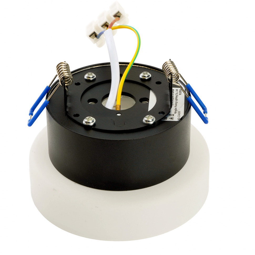Светильник потолочный Feron HL460 Barrel OPAL 12W, 230V, GX53, черный, артикул FERON 51683