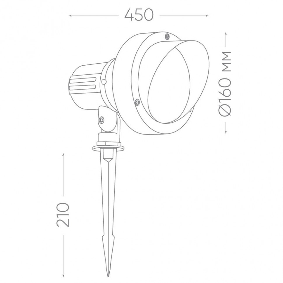 Светодиодный светильник тротуарный (грунтовый) Feron SP2706 12W RGB 85-265V IP65, артикул FERON 32133