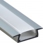 Профиль алюминиевый Feron для светодиодной ленты CAB251  "встраиваемый" с заглушками 10265 - CAB251.jpg