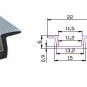 Профиль алюминиевый Feron для светодиодной ленты CAB251  "встраиваемый" с заглушками 10265 - product_add_pic_1412.jpg