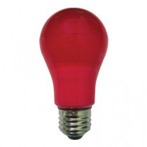 Цветная лампа Ecola classic   LED color  8,0W A55 220V E27 Red Красная 360° (композит) 108x55