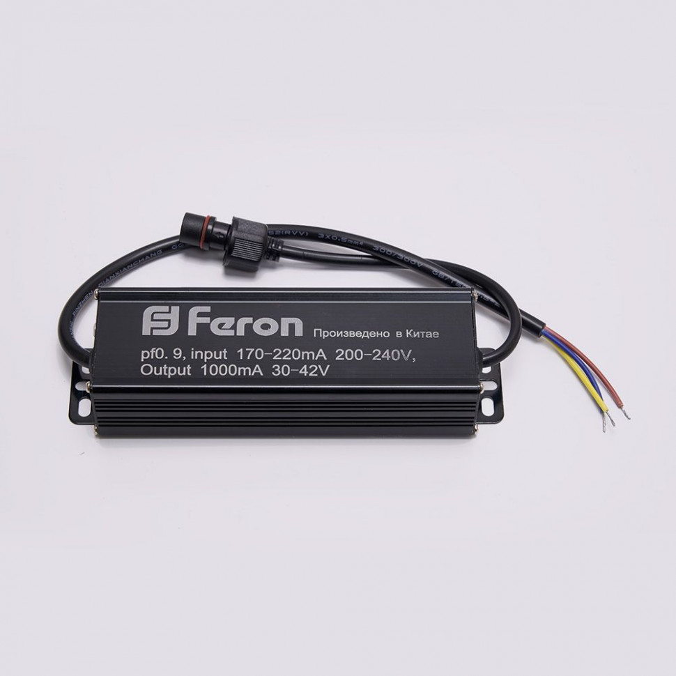 Светодиодная панель Feron AL2154 встраиваемая Армстронг 40W 6500K белый ЭПРА в комплекте, артикул FERON 41299