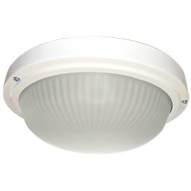 TR53L3ECR Ecola Light GX53 LED ДПП 03-18-103 светильник  Круг накладной 3*GX53 матовое стекло IP65 белый 280х280х90 