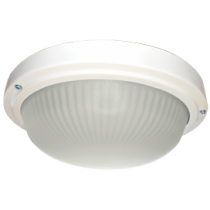 Ecola Light GX53 LED ДПП 03-18-103 светильник  Круг накладной 3*GX53 матовое стекло IP65 белый 280х280х90