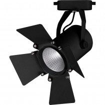 Трековый светодиодный светильник Feron на шинопровод 12W дневной свет (4000К) 35 градусов черный AL110