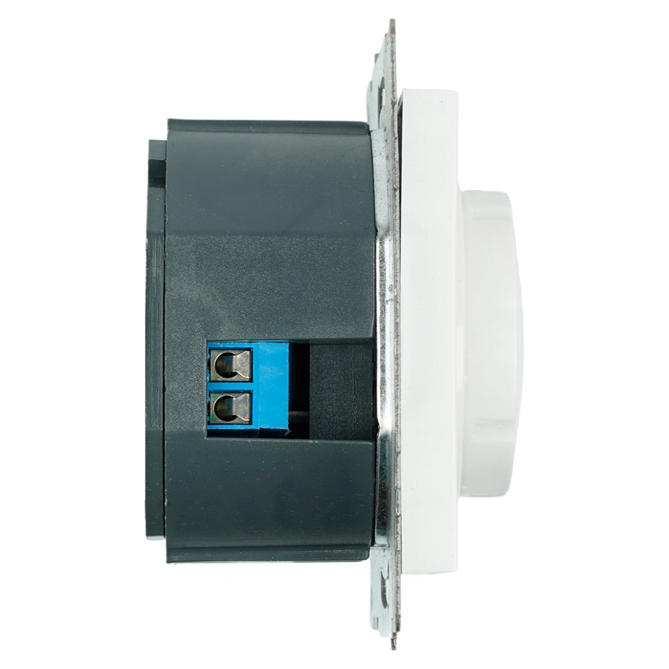 Выключатель диммирующий TRIAC(механизм), STEKKER GLS10-7106-01, 250V, 500W, серия Катрин, белый, артикул STEKKER 39307