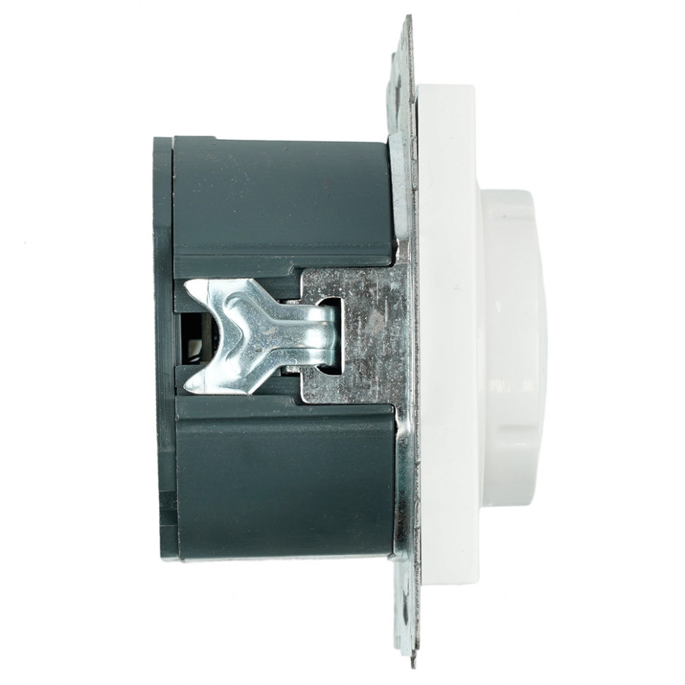 Выключатель диммирующий TRIAC(механизм), STEKKER GLS10-7106-01, 250V, 500W, серия Катрин, белый, артикул STEKKER 39307