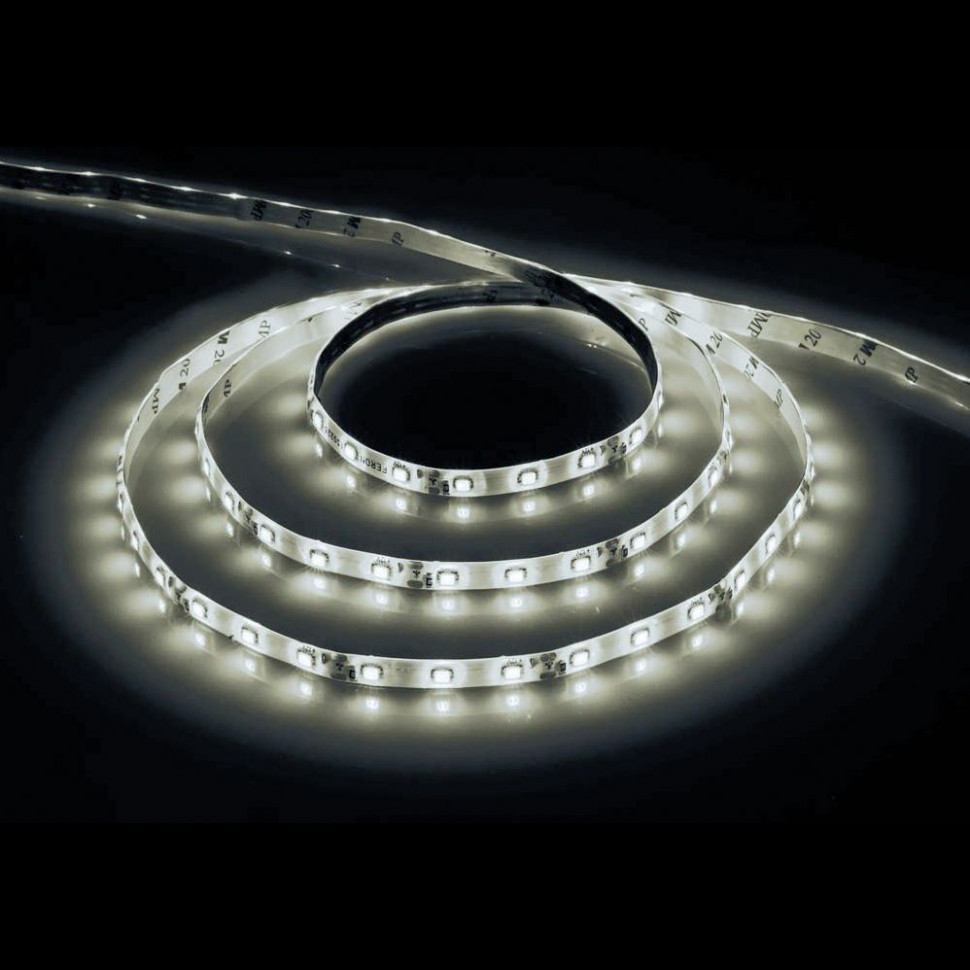 Светодиодная LED лента Feron LS604, 60SMD(2835)/m 4.8W/m 12V IP65 5m, 4000К, артикул FERON 48219