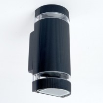 Светильник уличный Feron Сеул DH1702 настенный под лампу 2хGU10 черный