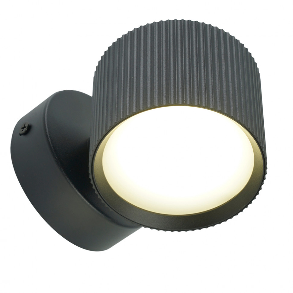 Светильник  настенный Feron HL4580 ARIA 12W, 230V,GX53, черный IP20, артикул FERON 51675